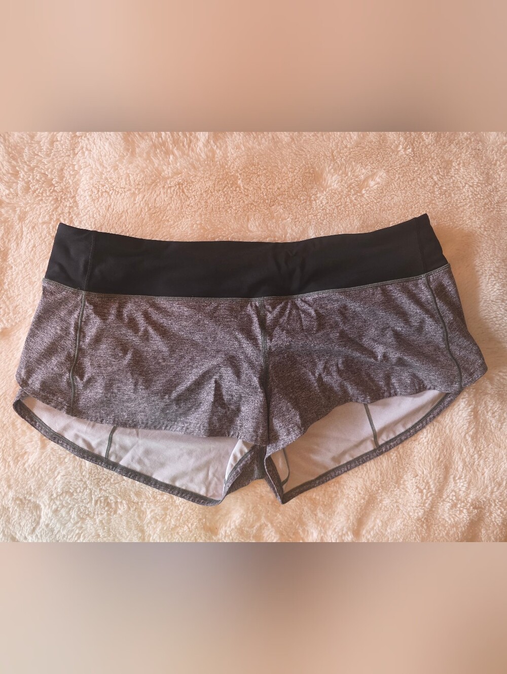 Lululemon Running Shorts | Size 12 | Heathered Grey